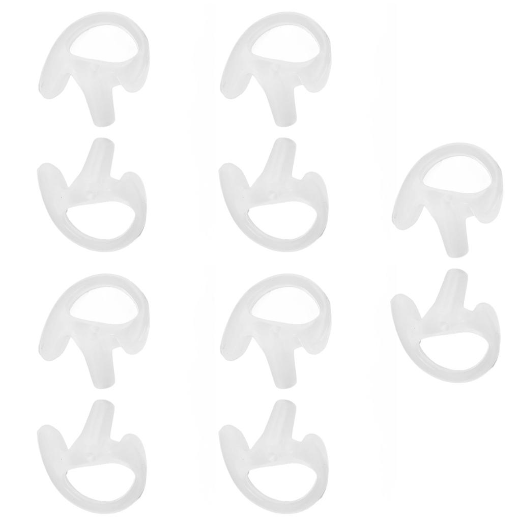 Two Way Radio Ear Mold Replacement Eco Friendly Silicone Walkie Talkie Earmold for Two Way Radio