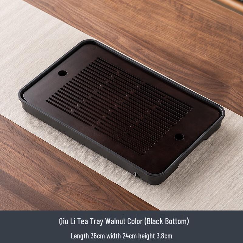 Wooden Gongfu Tea Tray with Drainage
