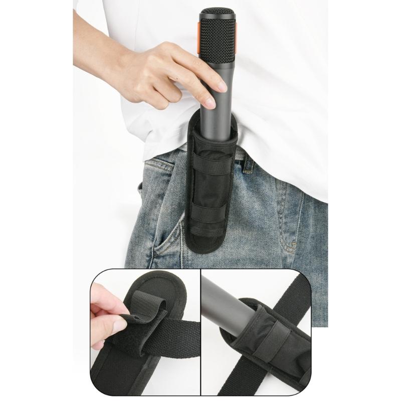 Uniwersalna torba do przechowywania mikrofonu do użytku na zewnątrz, na mikrofon, przenośna torba do przechowywania, futerał podróżny, zamiennik