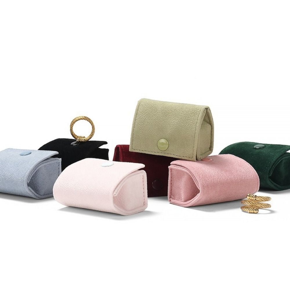 Portable Ring Jewelry Box Multi-purpose Jewelry Case Exquisite Mini Storage Box  Necklaces Case