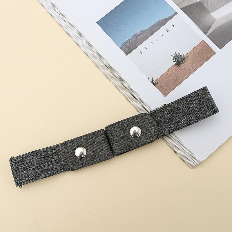Vanli Seamless Elastic Belt: Invisible, Adjustable Waistband for Men, Women, and Student Jeans
