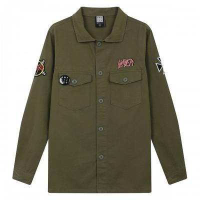 Slayer-Militär-Overshirt für Herren