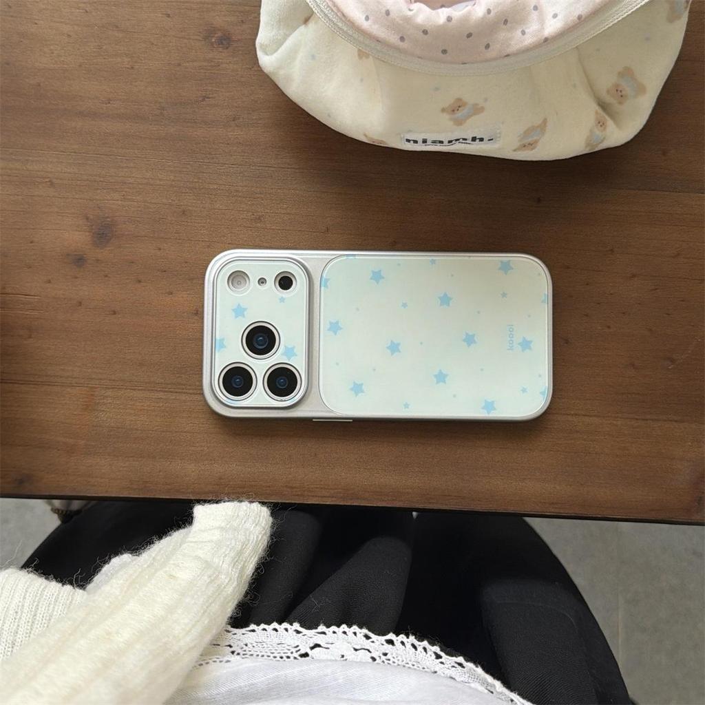 Large Window Star Anti-Fall Phone Case for iPhone 14/13 Pro Max