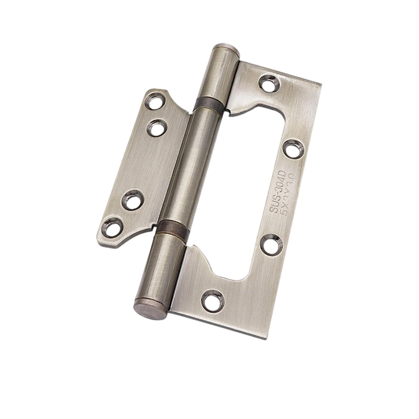 

Penrod Door Hinges, Oil Rubbed Ball Bearing Security Hinges, 4 inch with 5/8 inch Square, Non-Removable Pin, 3 Pack one size