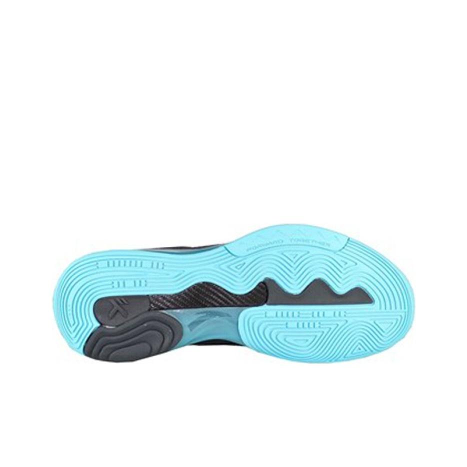 Anta KT6 Series Comfortable Performance Shock Absorption Anti-Slip Wear-Resistant Support High-Top Basketball Shoes Men Sneaker Black Blue 112111101-5