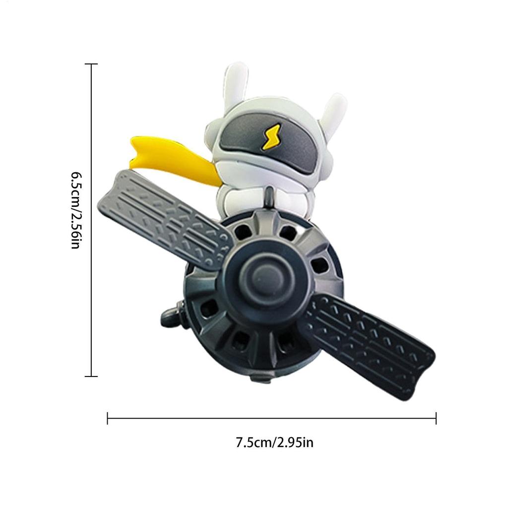 Yonuaret Cartoon Auto , Auto Aromatherapie Lüftungsklammer, Astronauten Design Auto Aromatherapie