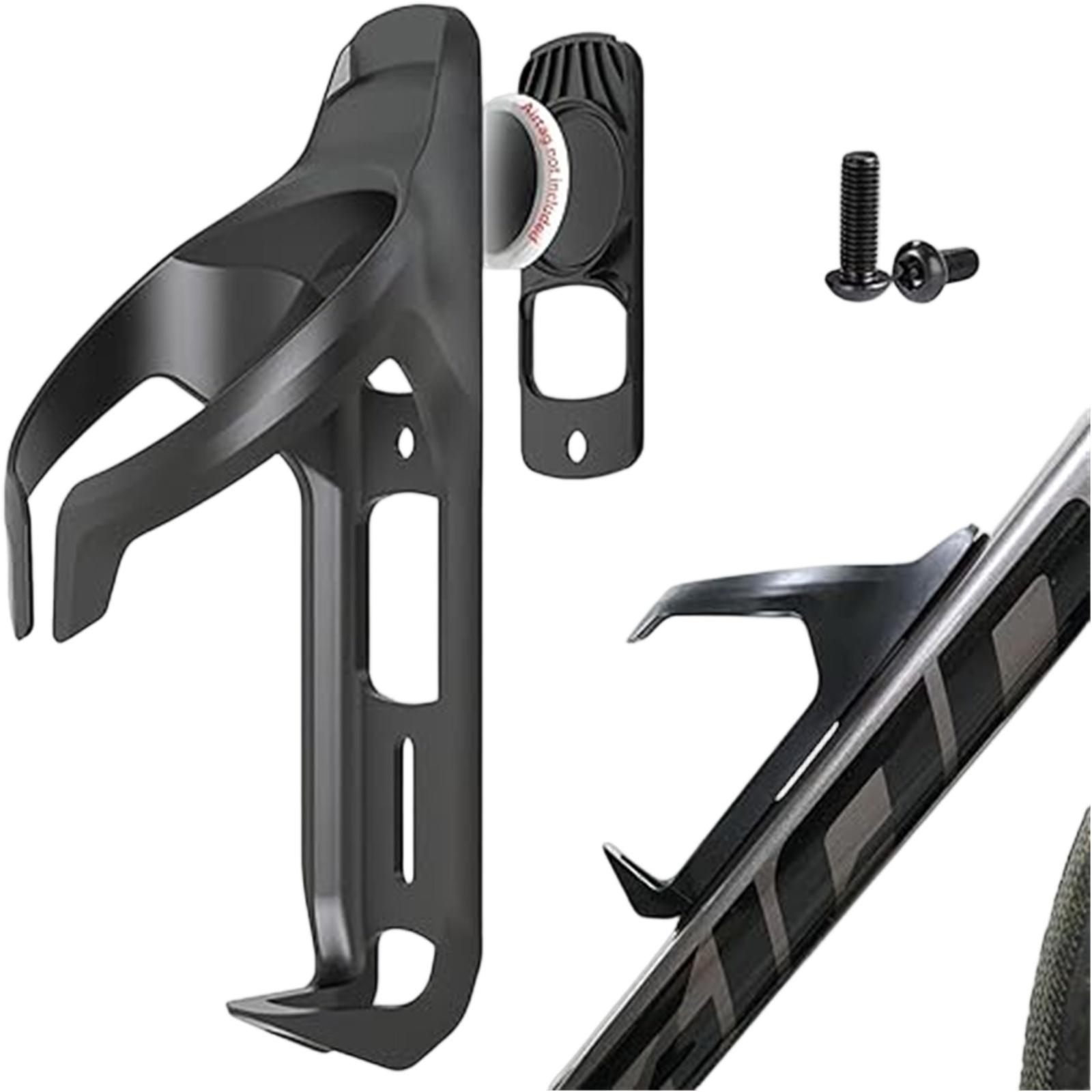 

Держатель для бутылки – Велобагажник для горного и шоссейного велосипеда, Легкий велосипедный аксессуар для удобного питья One Size чёрный