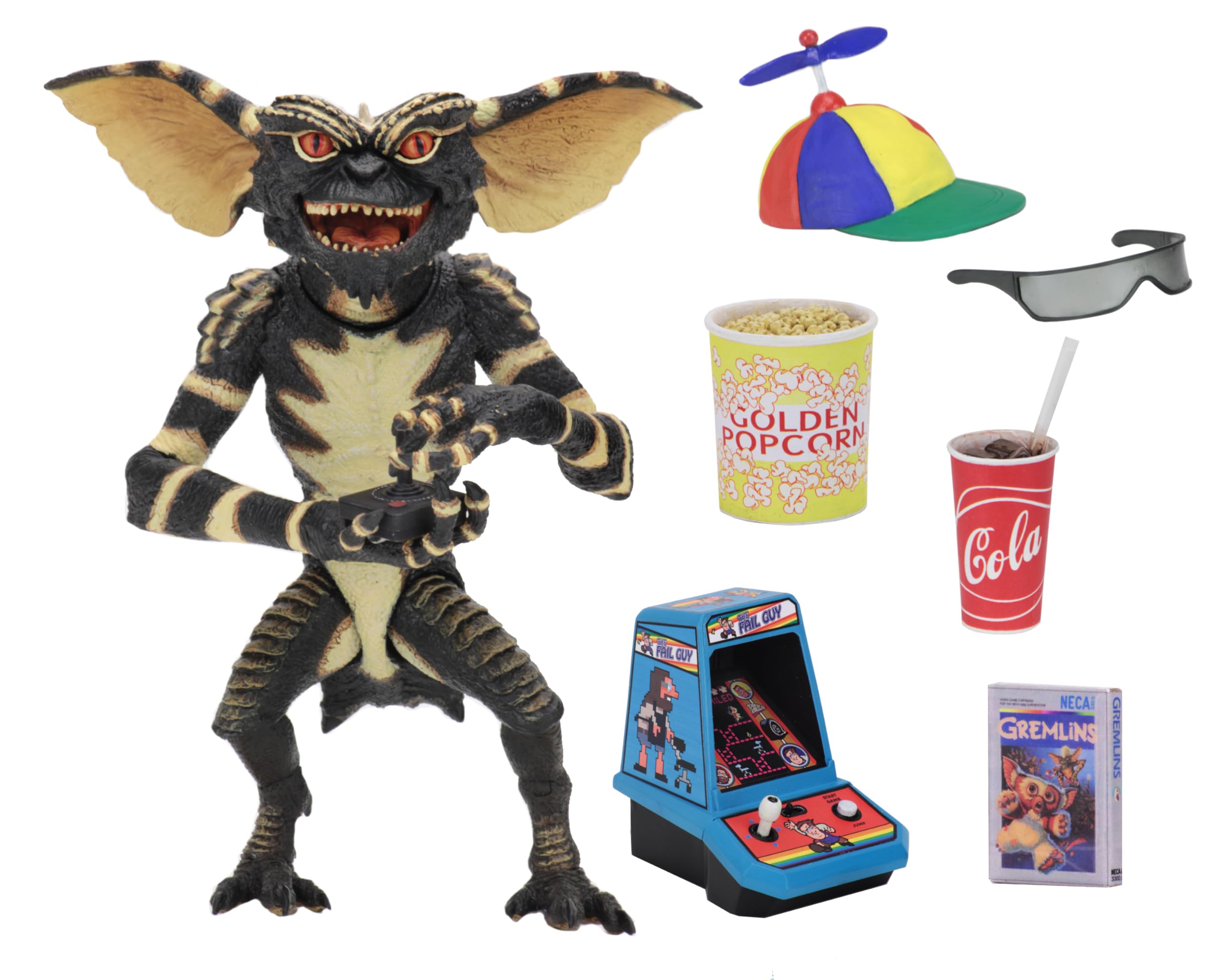 

NECA 2019 GREMLINS GAMESTOP EXCLUSIVE ULTIMATE GAMER GREMLIN Action Figure [Parallel Import]