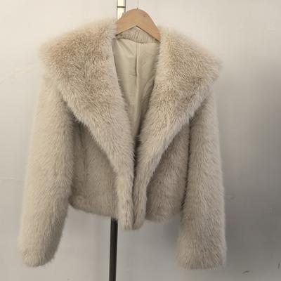 Imitation Fox Fur Fake Fur Coat Women's Short Fashion Fur Coat High Quality Autumn Winter Women Jacket Coat 2026