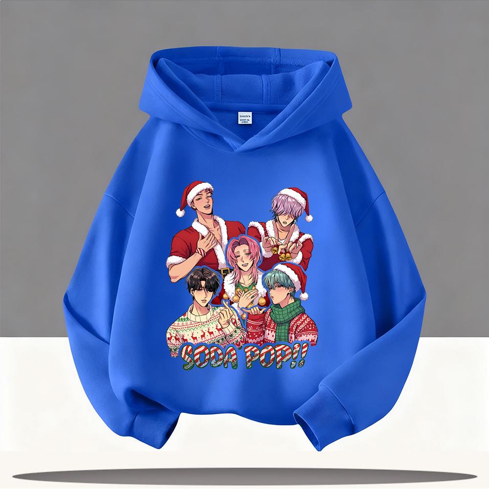 KPop Demon Hunters Autumn Kids Hoodie Cartoon Character Boys Girls Casual Christmas Present Comfy Hoodie