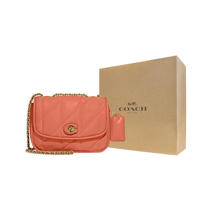 New COACH Pillow Nappa Leather Shoulder Bag, Crossbody Bag Medium Size Women's C8560-B4NOH