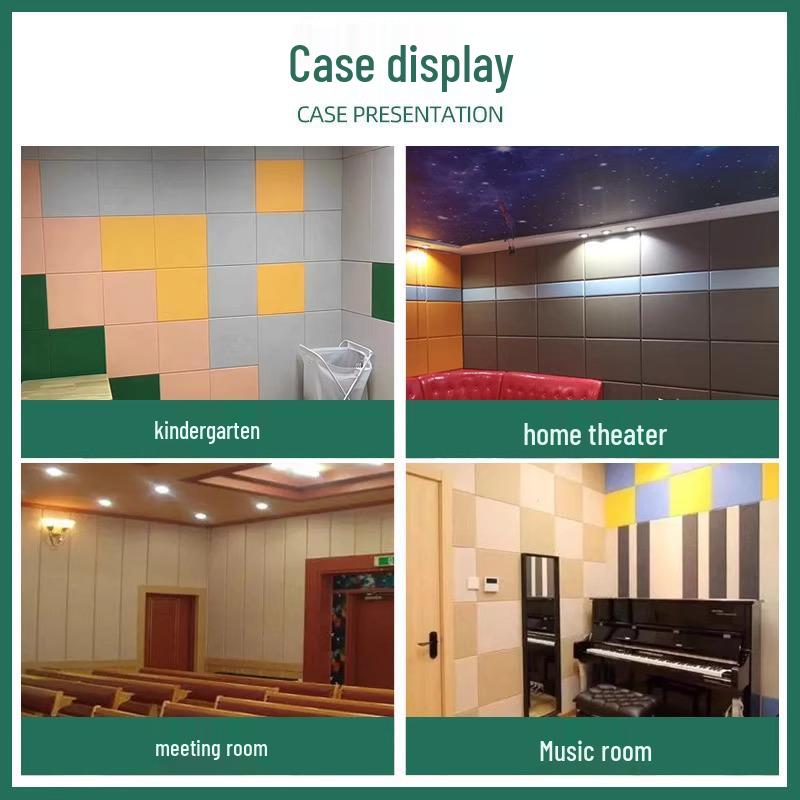 Nine-Grid Felt Wall Stickers for Photo and Message Display In Kindergartens