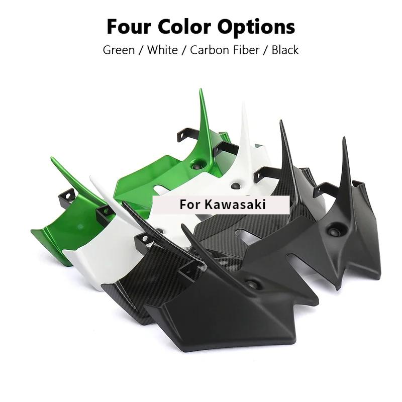 For KAWASAKI Z650 z650 Z 650 2021 2022 2023 2024 Motorcycle Sport Downforce Naked Front Spoilers Aerodynamic Wing Deflector Kit
