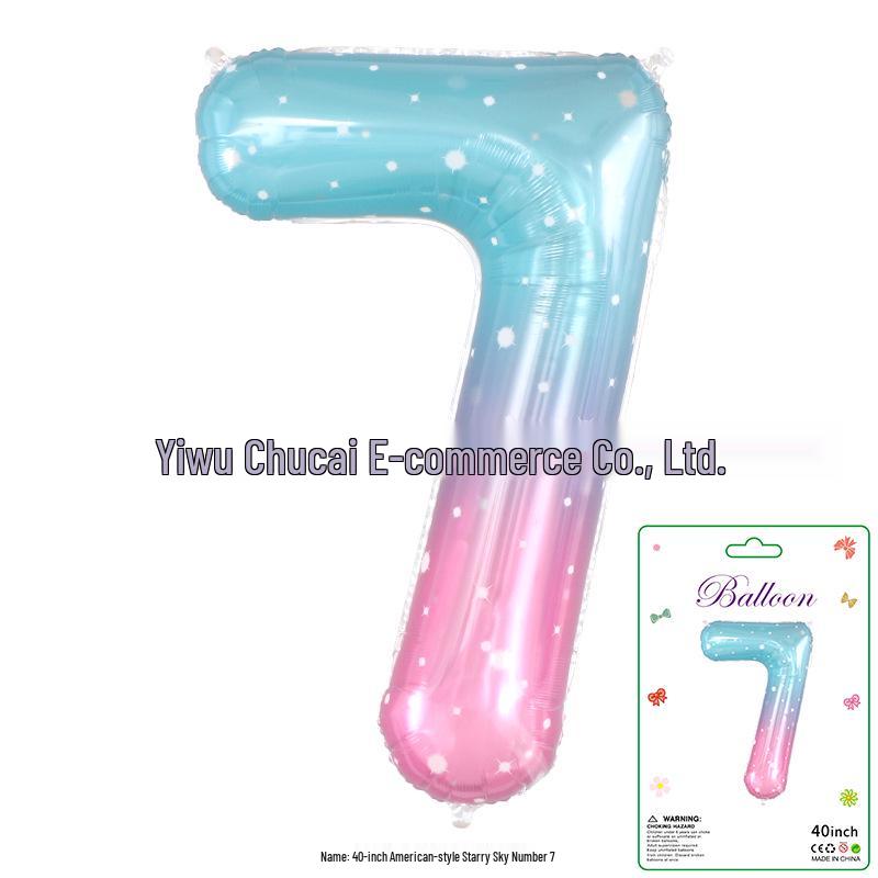 Décoration Bandeau Rayé à Carreaux Vache Dégradé 40" - Grand Chiffre pour Scène de Fête d'Anniversaire de Bébé