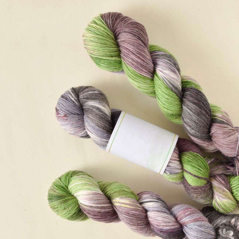 

Набор меланжевой пряжи 100 г Artisan Чанки мотки шерсти ручной окраски