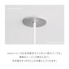 BeatSonic OnlyOne muni Ceiling Mount Pendant Light Cover, Flat Mount Matte Aluminum with Cord Stopper, for Pendant Lights, Matte Aluminum, MAC03