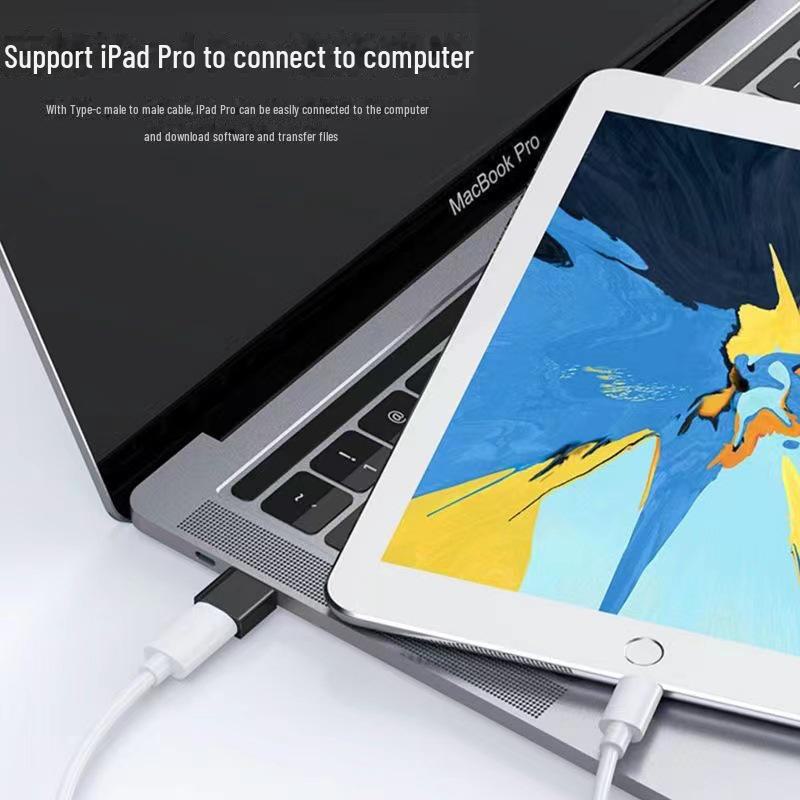 USB Type-C Female to USB-A Male Charging Adapter for Apple and Huawei PD