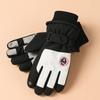 Ski Gloves for Men and Women Outdoor Cycling Waterproof and Non Slip Touch Screen Plus Velvet Thickened Autumn and Winter Warm Gloves