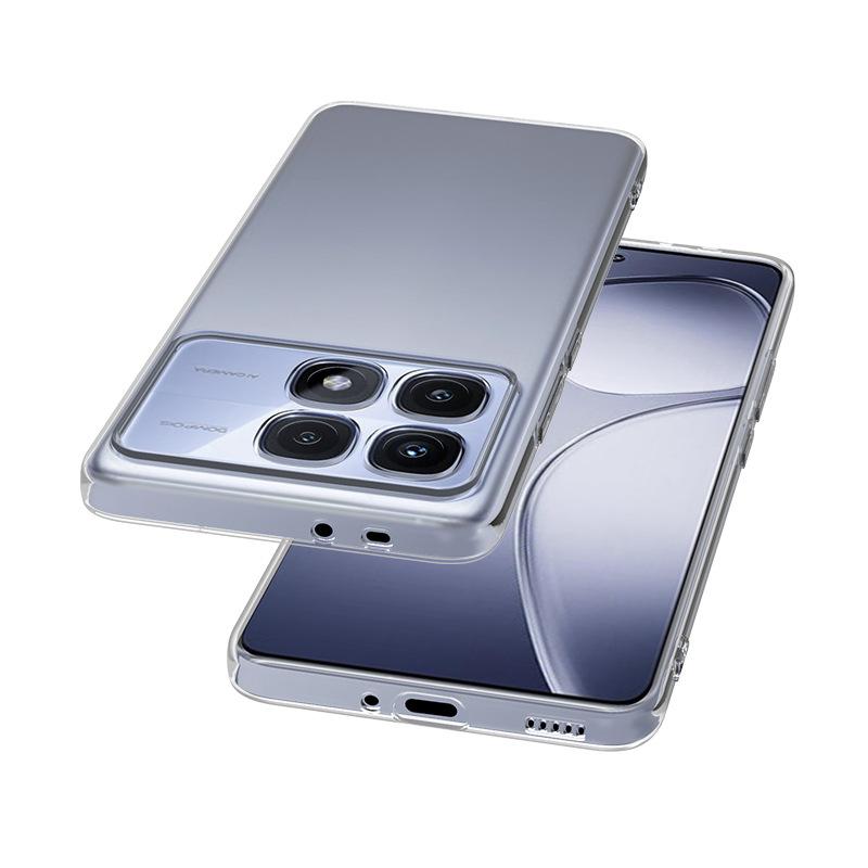 Applicable to Redmi K90 Max ultra-thin transparent mobile phone case Redmi 7 Pro 4G/5G high-transparency tpu protective case