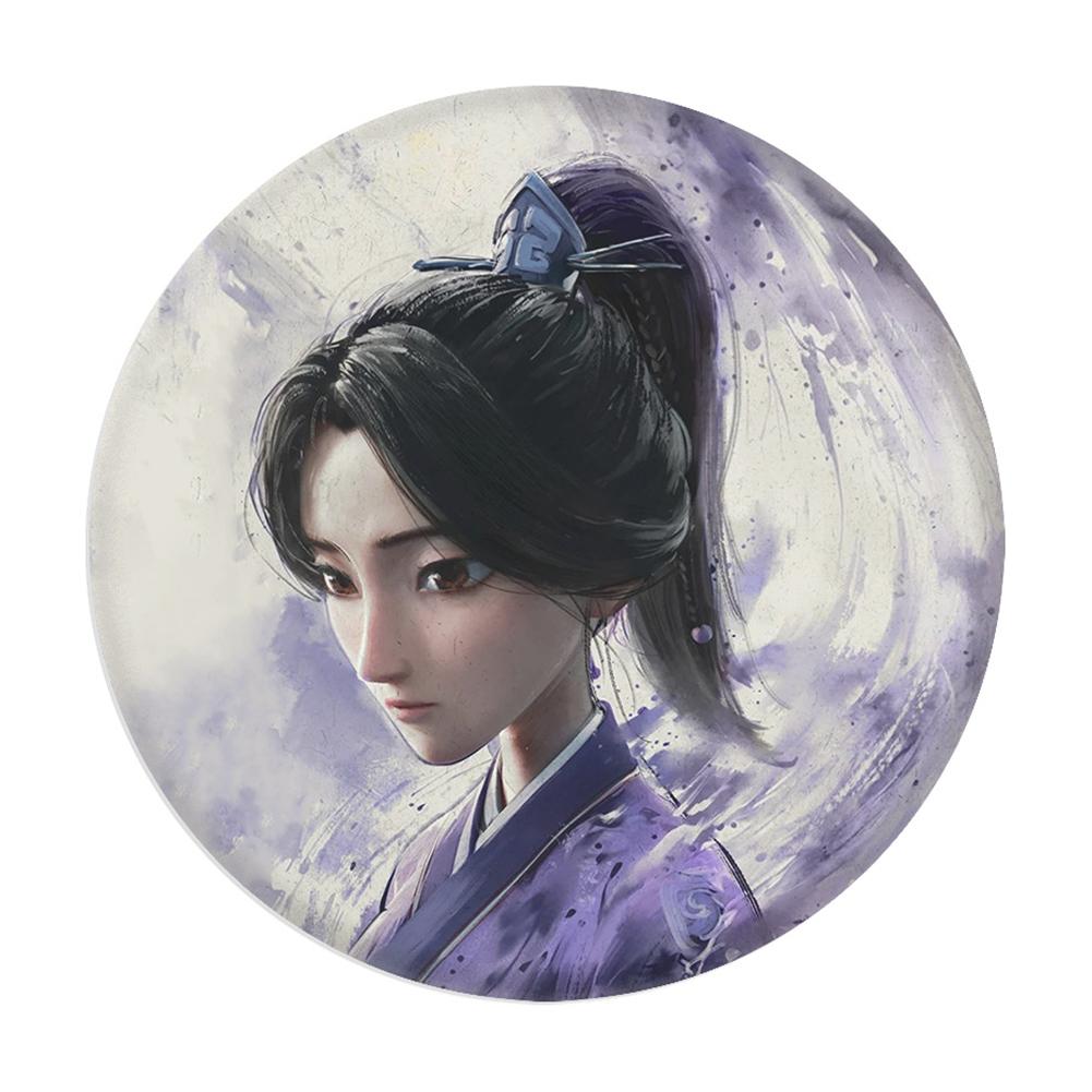 Odznak Brože Ne Zha Ao Bing Ao Guang Shen Gongbao Kreslená Brož Kovová Brož pro Oblečení Batoh Doplňky Dárek