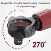 3/8inch Drive Flexible Head Ratchet 72 Tooth Ratchet Wrench Quick Release Reversible Switches Polishing Wrench Hand Tool