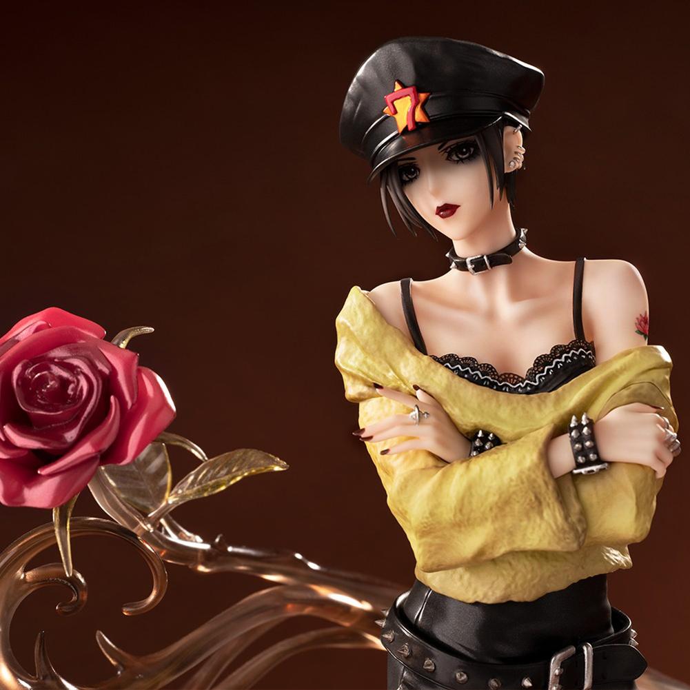 Anime Figura Osaki Nana Figuras de Ação Osaki Nana PVC Beleza Nana modelo enfeites de mesa Estatueta Osaki Nana brinquedos Presentes 24cm