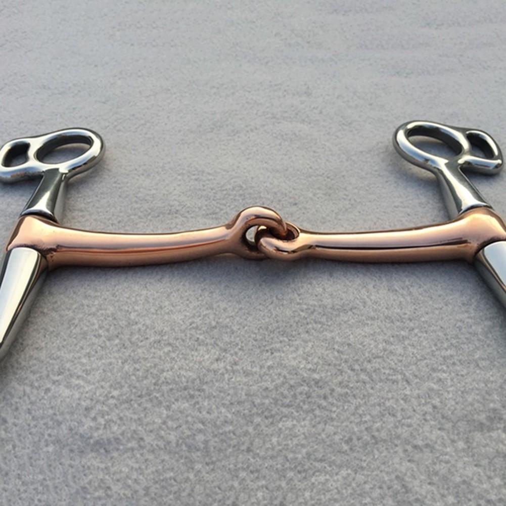 Copper Mouth Horse Bit Armatura Tloušťka Střední část