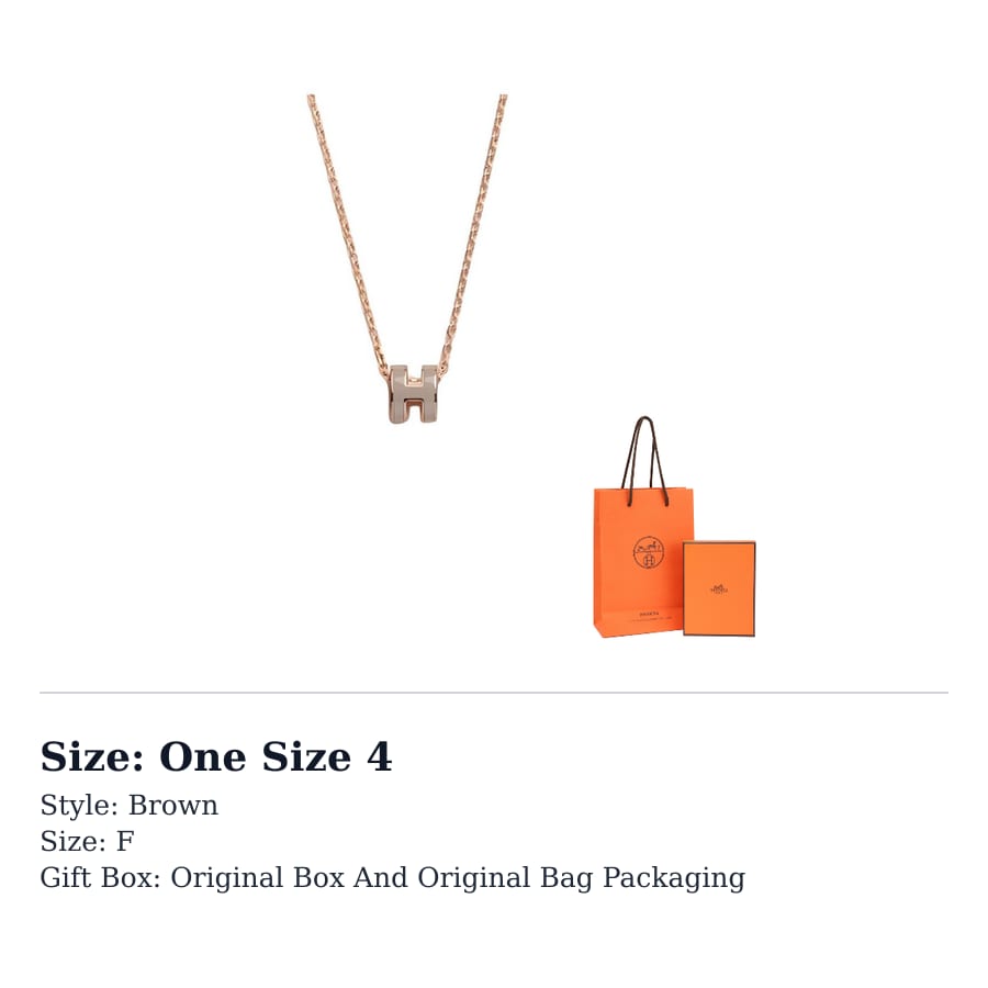 Hermes POP H Pendants Women's Multicolor 109004609