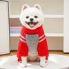 Warm Winter Dog Clothes Thickened Plush Dog Jumpsuits Stylish Pet Cotton Coat  Daily Walk