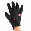 1 Pair Full Finger Touch Screen Motorcycle Winter Warm Ski Gloves Waterproof Windproof Black XL