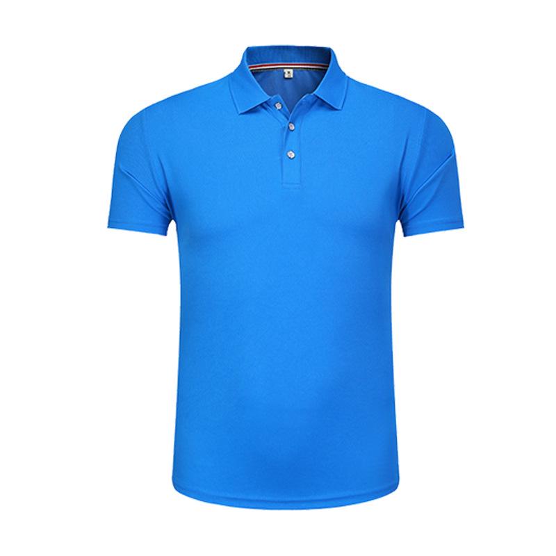 Sports Quick-Dry Short-Sleeve Polo for Coach and Group Uniforms