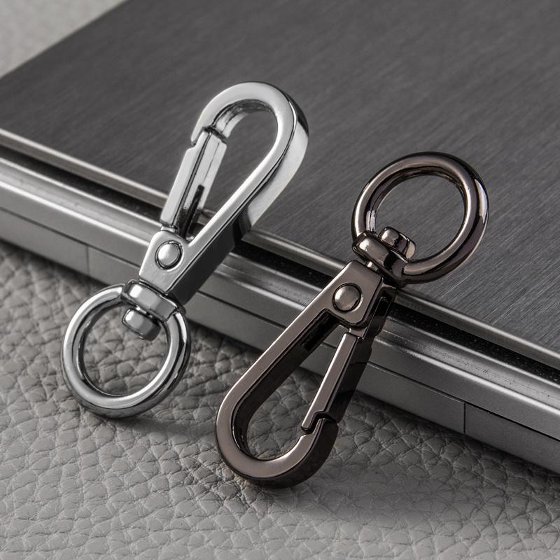 10Pcs Swivel Lobster Clasps, Classic Swivel Trigger Snap Hooks, Push Gate Snap Hook Bag Clips for Lanyard DIY Outdoor Keychain