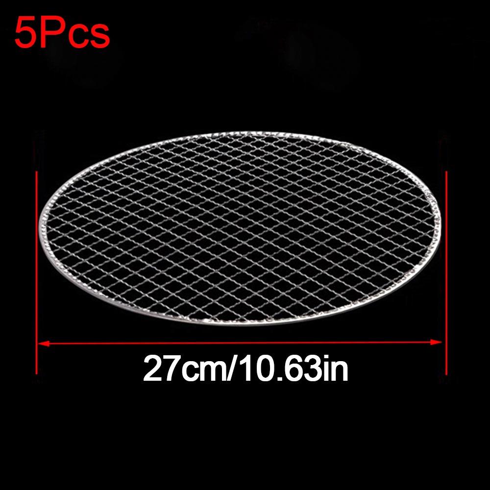 Round Wire Net Disposable BBQ Roasting Rack New Baking Cooling Rack