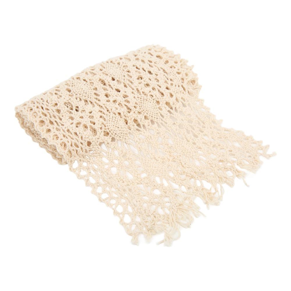 1pcs Floral Pattern Lace Ribbon Trim Soft Elastic Lace Trim Decorative Lace Trim  For DIY Crafts