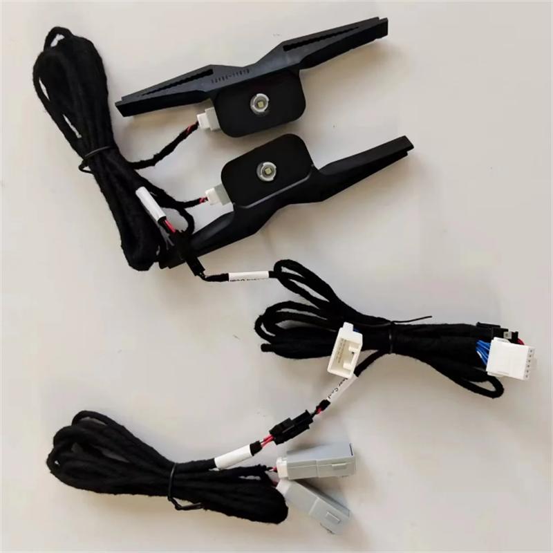 4PCS LED Foot Light Ambient Light Decorative Light Special Atmosphere Lamp Ice Blue For Toyota corolla altis/cross -2024