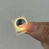 Keyboard Fidget Toy with LED Light Stress Relief Decompression Button Finger Clicker Sensory Toy Travel Office School Focus Aid Keyboard Keychain