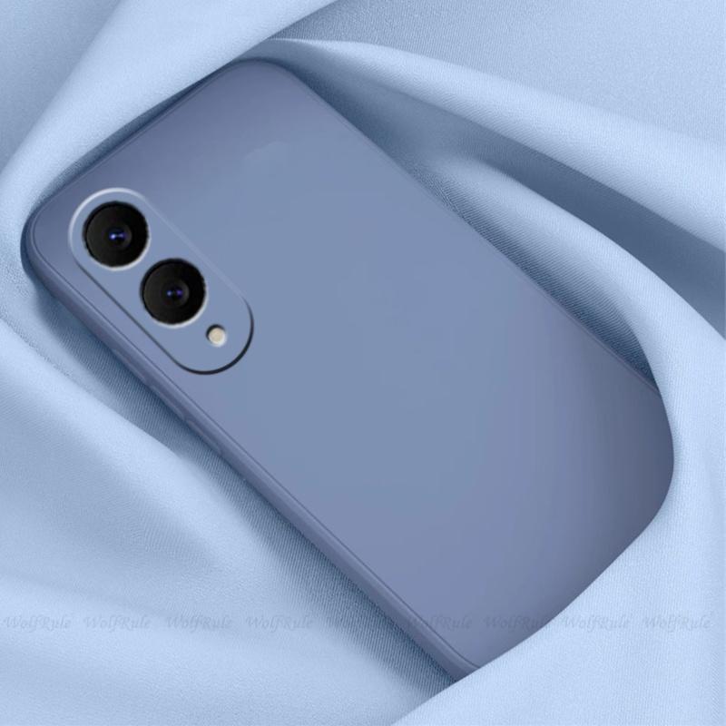 For Samsung S25 Edge Case Cover Samsung Galaxy S25 Edge Capas Bumper Shockproof Liquid Silicone Fundas Samsung S25 Edge