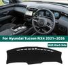 For Hyundai Tucson TL TLE NX4 2015~2026 Car Dashboard Panels Sun Shade Cover Anti-UV Dash Mat Dustproof Non-slip Mat Accessories