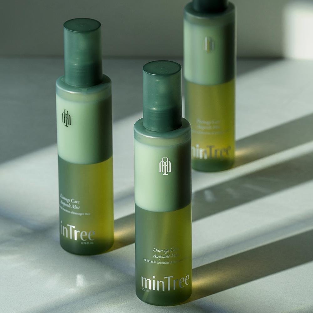 Mintree Soin des Cheveux Abîmés Brume Ampoule 200ml Soin Cheveux Abîmés Brume Capillaire Antistatique Parfum Capillaire Brume Parfumée, 1 pièce