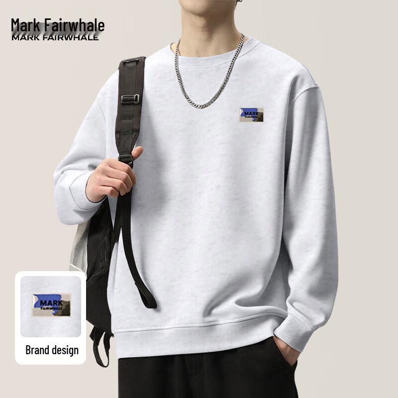 Mark Fairwhale Men's 2025 Autumn Heavyweight Round Neck Pullover