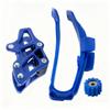 Motorcycle Blue Plastic Chain Guide & Slider Kit Direct Fit For Yamaha YZ450F YZ250F YZ125 Motocross Dirt Bike Accessories