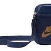 Nike Heritage Polyester Shoulder Bag, Crossbody Bag Regular Unisex Navy Blue Casual BA5871-410