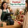 Credit Card Wand Christmas Payment Magic Wand Card Reader Payment Holiday Checkout Prop Fun Santa Payment Accessory