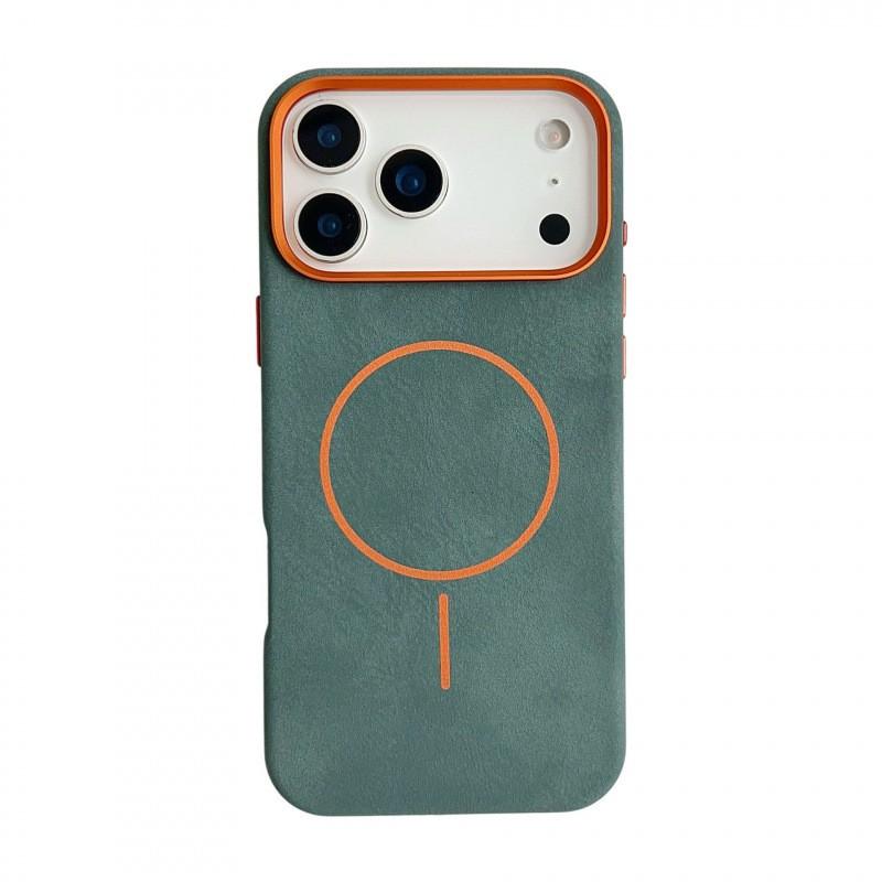 Magnetic Elephant Texture Phone Case IPhone 17 Pro Max Shockproof Full Protection