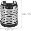 Gas Stove Heating Kit - Stainless Steel Camping Stove - Tent Heating Cover