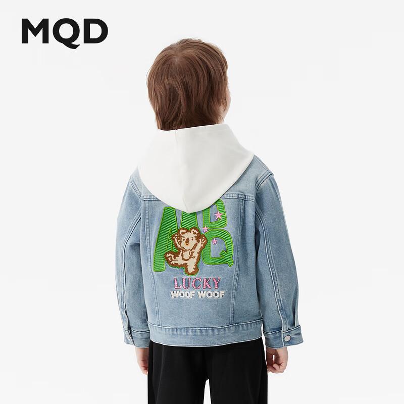 

MQD Girls Collegiate Style Denim Jacket 110cm