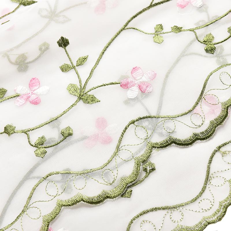 1 Pcs Window Kitchen Bathroom Lifting Roll Up Rome Curtain Screen Embroidered