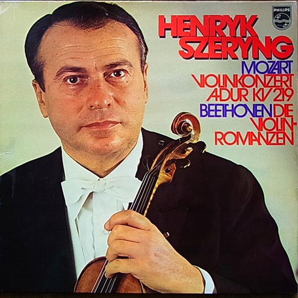 

LP Record HENRYK SZERYNG - Violinkonzert A-Dur KV 219 / Die Vi 6833100 Philips Germany Classical Used