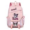 Cool Lomi Kuromi Backpack Student Schoolbag Anime Cartoon Print Junior High School High School Large Capacity Schoolbag