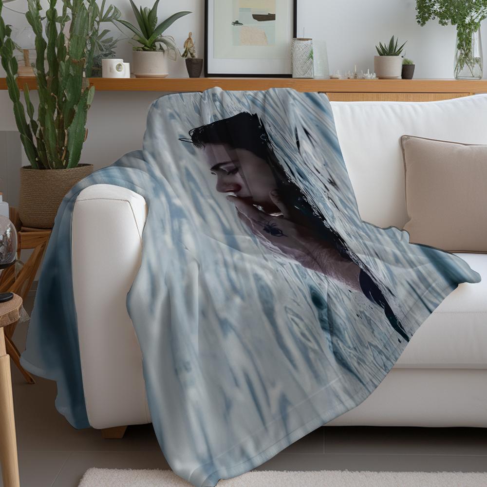 Singer The K-kid LAROI BEFORE I FORGET Blanket Warm And Soft Suitable For Bedroom Living Room Sofa Bed Office Travel Camping